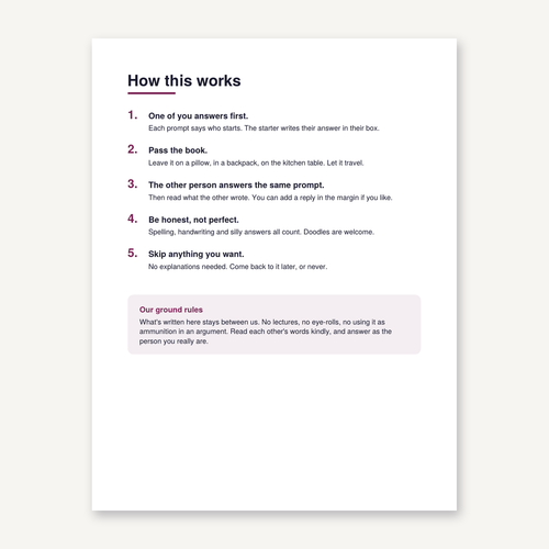 Dear Dad, Love Me: Downloadable PDF Journal